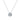 Single diamond necklace women