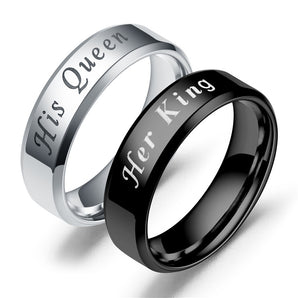 Stainless Steel Jewelry Couple Ring