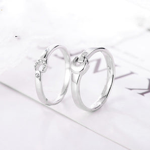 Couple Ring Tanabata Gift Jewelry Jewelry Silver Jewelry Manufacturer