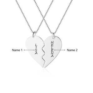 Sterling silver loving couple lettering jewelry